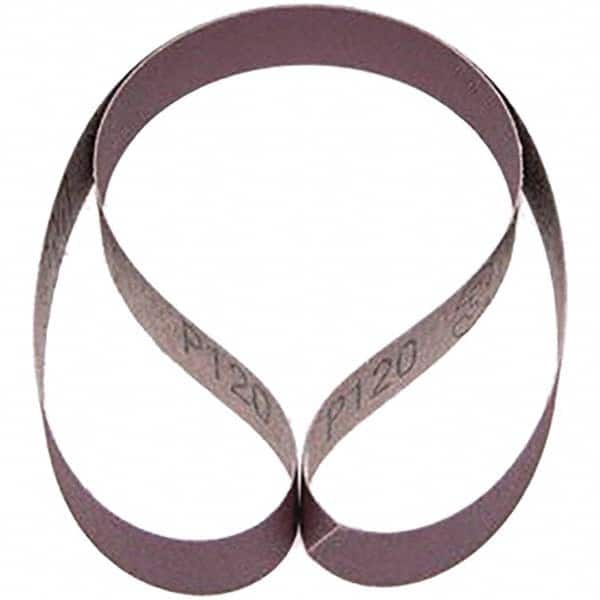 3M - 1" Wide x 42" OAL, 120 Grit, Aluminum Oxide Abrasive Belt - A1 Tooling