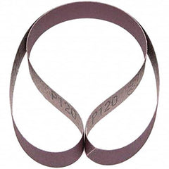 3M - 1" Wide x 42" OAL, 120 Grit, Aluminum Oxide Abrasive Belt - A1 Tooling