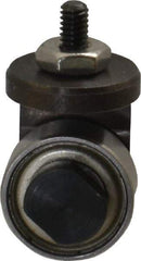 SPI - #4-48, 1/2" Ball Diam, Steel Roller Contact Point - 1/2" Contact Point Length, Use with Dial Indicators - A1 Tooling