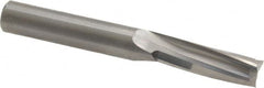 Onsrud - 3/8" Cutting Diam x 1-1/8" Length of Cut, 3 Flute, Upcut Spiral Router Bit - Uncoated, Right Hand Cut, Solid Carbide, 3" OAL x 3/8" Shank Diam, Three Edge, 10° Helix Angle - A1 Tooling