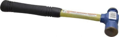 Vaughan Bushnell - 1 Lb Head Ball Pein Hammer - Fiberglass Handle, 12" OAL, Fiberglass with Cushion Grip - A1 Tooling