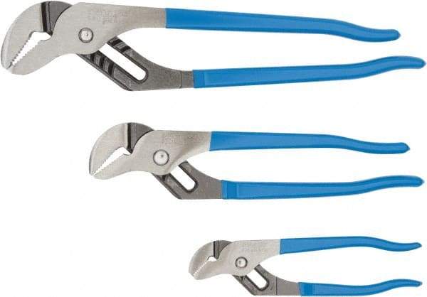 Channellock - 3 Piece Tongue & Groove Plier Set - Comes in Display Card - A1 Tooling