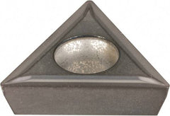 Kennametal - TPMT32.51 LF Grade KC5025 Carbide Turning Insert - TiAlN Finish, 60° Triangle, 3/8" Inscr Circle, 5/32" Thick, 1/64" Corner Radius - A1 Tooling