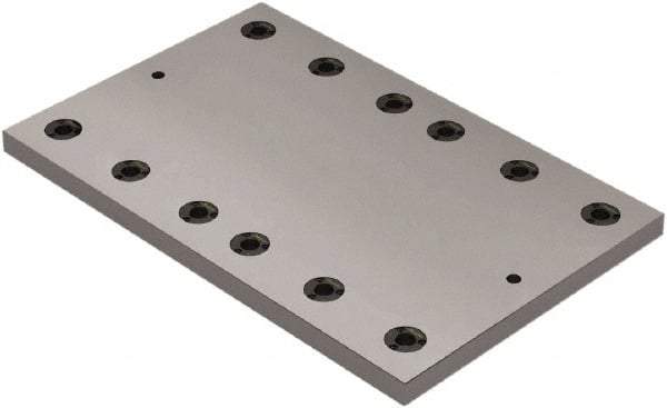 Jergens - 25" Long x 16" Wide Steel Fixture Plate - 1.13" Plate Thickness - A1 Tooling