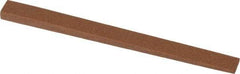 Norton - 4" Long x 5/16" Wide x 1/8" Thick, Aluminum Oxide Sharpening Stone - Taper, Medium Grade - A1 Tooling