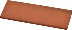 Norton - 4-1/2" Long x 1-3/4" Diam x 1/2" Thick, Aluminum Oxide Sharpening Stone - Round Edge Slip, Fine Grade - A1 Tooling