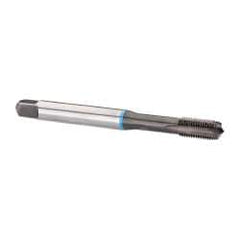 Emuge - 5/16-24 UNF, 4 Flutes, Plug Chamfer, Nitride Finish, Cobalt Spiral Point STI Tap - 0.381" Shank Diam, 3B Class of Fit, Series Rekord B-VA - Exact Industrial Supply