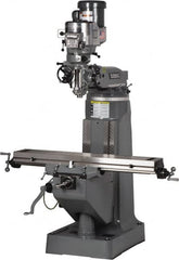 Bridgeport - 42" X-Axis Travel, 9" Z-Axis Travel, DRO System - Calculator Function - A1 Tooling