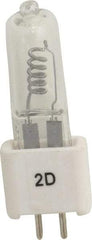 Value Collection - 360 Watt, 82 Volt, Halogen Miniature & Specialty T5 Lamp - 2 Pin Base, 50 to 749 Equivalent Range, Neutral (3,000 to 3,699), 3" OAL - A1 Tooling