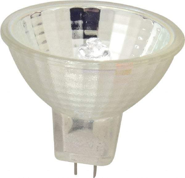 Value Collection - 410 Watt, 82 Volt, Halogen Miniature & Specialty MR16 Lamp - 2 Pin Base, 50 to 749 Equivalent Range, Neutral (3,000 to 3,699), 1-5/8" OAL - A1 Tooling