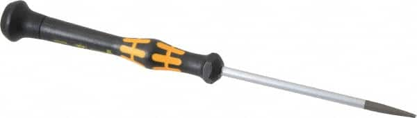 Wera - Electronic/Electrostatic Slotted Screwdriver - Round Shank, Ergonomic Handle - A1 Tooling