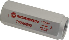 Norgren - 3/4" NPT Low Flow Air Fuse - 0 to 232 psi, Shutoff Valve & Aluminum Material - A1 Tooling