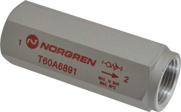 Norgren - 3/4" NPT High Flow Air Fuse - 0 to 232 psi, Shutoff Valve & Aluminum Material - A1 Tooling