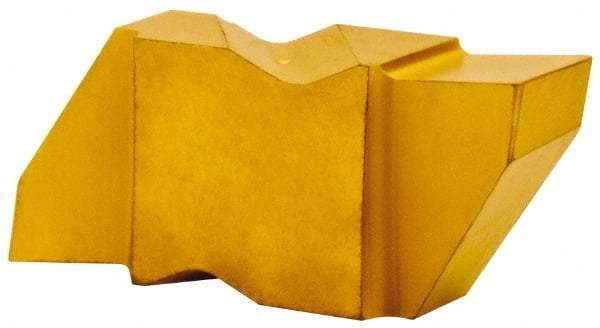 Kennametal - 4250NGP Grade KC850, 6.35mm Cutting Width Carbide Grooving Insert - 6.35mm Max Depth of Cut, Right Hand, 0.57mm Corner Radius, TiC/TiCN/TiN Finish - A1 Tooling