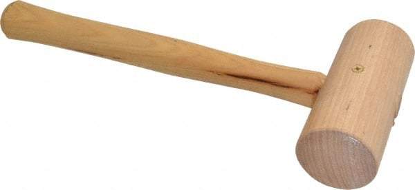 Garland - 1-1/4 Lb Head Wooden Mallet - 13-1/2" Long Wood Handle - A1 Tooling