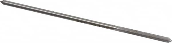 Interstate - 0.108" High Speed Steel Chucking Reamer - Straight Flute, Straight Shank - A1 Tooling