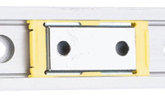 Igus - 1,000mm OAL x 27mm Overall Width x Self Lubricated Linear Guide Systems - 60mm Between Holes - A1 Tooling