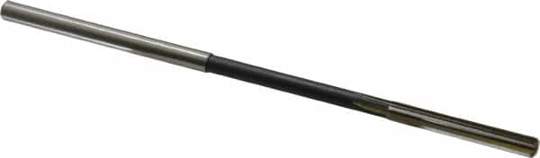 Interstate - 0.1895" High Speed Steel 6 Flute Chucking Reamer - Straight Flute, 0.186" Straight Shank - A1 Tooling