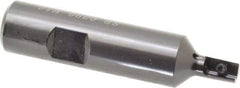 Carmex - 0.39" Cut Diam, 0.51" Max Depth of Cut, 3/4" Shank Diam, Indexable Thread Mill - Insert Style I/E, 12mm Insert Size, 1 Insert, Toolholder Style SR, 3.35" OAL - A1 Tooling