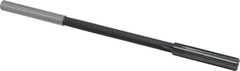 Interstate - 0.371" High Speed Steel 6 Flute Chucking Reamer - Straight Flute, 0.3105" Straight Shank - A1 Tooling