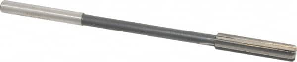 Interstate - 0.394" High Speed Steel 6 Flute Chucking Reamer - A1 Tooling