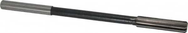 Interstate - 0.433" High Speed Steel 8 Flute Chucking Reamer - Straight Flute, 0.373" Straight Shank - A1 Tooling