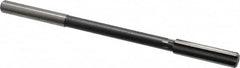 Interstate - 0.439" High Speed Steel 8 Flute Chucking Reamer - Straight Flute, 0.373" Straight Shank - A1 Tooling