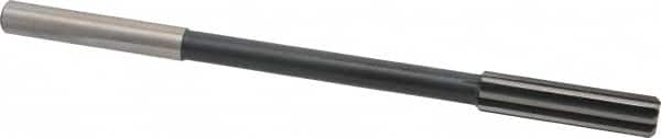 Interstate - 0.45" High Speed Steel 8 Flute Chucking Reamer - Straight Flute, 0.373" Straight Shank - A1 Tooling