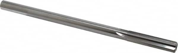 Interstate - 0.472" High Speed Steel 8 Flute Chucking Reamer - Straight Flute, 0.4355" Straight Shank - A1 Tooling