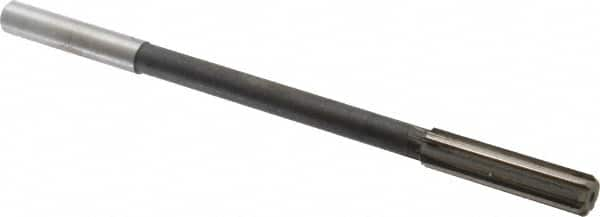 Interstate - 0.505" High Speed Steel 8 Flute Chucking Reamer - A1 Tooling