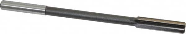 Interstate - 0.532" High Speed Steel 8 Flute Chucking Reamer - Straight Flute, 0.4355" Straight Shank - A1 Tooling