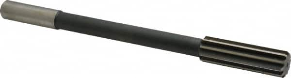 Interstate - 0.788" High Speed Steel 10 Flute Chucking Reamer - Straight Flute, 5/8" Straight Shank - A1 Tooling