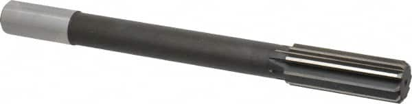 Interstate - 1" High Speed Steel 10 Flute Chucking Reamer - Straight Flute, 7/8" Straight Shank - A1 Tooling