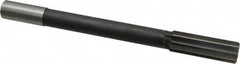 Interstate - 0.97" High Speed Steel 10 Flute Chucking Reamer - Straight Flute, 7/8" Straight Shank - A1 Tooling