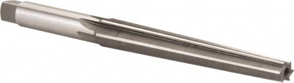 Interstate - 5/16" Small End, 29/64" Large End, 13/32" Shank, 3-3/8" Flute, Brown and Sharpe Taper Reamer #3 - A1 Tooling