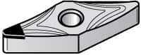 Kennametal - VNMS331 E Grade KD1405 Polycrystalline Diamond (PCD) Turning Insert - 35° Diamond, 3/8" Inscr Circle, 3/16" Thick, 1/64" Corner Radius - A1 Tooling