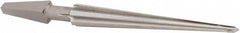 Alvord Polk - 1/2" Diam, 1/8" Small End Diam, Brace Shank, 3-5/8" Flute, Repairman's Reamer - Straight Flute, 5-9/16" OAL, Right Hand Cut, High Speed Steel - A1 Tooling