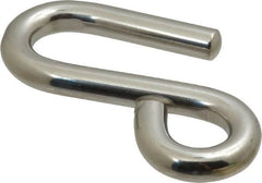 Ronstan - 19/32" Opening, 316 Stainless Steel Electropolished S-Hook - 1,760 Lb Capacity, 5/8" ID, 3/8" Wire, 3-7/16" OAL - A1 Tooling