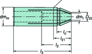 393CGP200672 CORO GRIP PENCIL COLLET - A1 Tooling