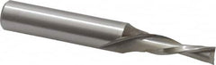 Onsrud - 5/16" Cutting Diam x 1" Length of Cut, 2 Flute, Downcut Spiral Router Bit - Uncoated, Right Hand Cut, High Speed Steel, 3-1/2" OAL x 1/2" Shank Diam, Double Edge, 19 to 32° Helix Angle - A1 Tooling