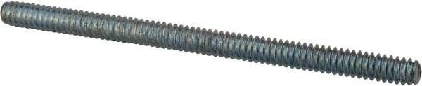 Value Collection - #10-24 3" OAL Fully Threaded Stud - Carbon Steel, Zinc-Plated Finish - A1 Tooling