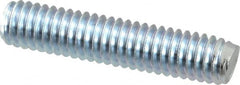 Value Collection - 5/16-18 1-1/2" OAL Fully Threaded Stud - Carbon Steel, Zinc-Plated Finish - A1 Tooling