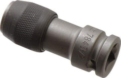 Wera - 3/8" Drive, 5/16" Insert, Hex Drive Bit Adapter - Quick Release, 1-15/16" OAL - A1 Tooling