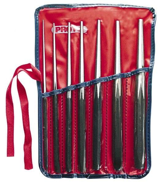 Proto - 7 Piece, 1/4 to 3/4", Drift Punch Set - Comes in Pouch - A1 Tooling