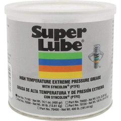 Synco Chemical - 400 g Canister Synthetic Extreme Pressure Grease - Translucent White, Extreme Pressure, Food Grade & High Temperature, 475°F Max Temp, NLGIG 2, - A1 Tooling