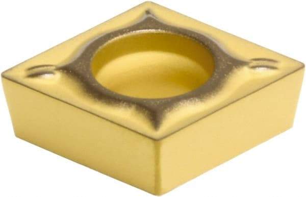 Hertel - CCMT431 H2U Grade HC315T Carbide Turning Insert - Al2O3 Finish, 80° Diamond, 1/2" Inscr Circle, 3/16" Thick, 1/64" Corner Radius - A1 Tooling