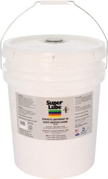 Synco Chemical - 5 Gal Pail Synthetic Multi-Purpose Oil - -40500°F, SAE 80W, ISO 68, 350 SUS at 40°C, Food Grade - A1 Tooling