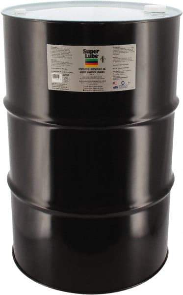 Synco Chemical - 55 Gal Drum Synthetic Multi-Purpose Oil - -40500°F, SAE 80W, ISO 68, 350 SUS at 40°C, Food Grade - A1 Tooling