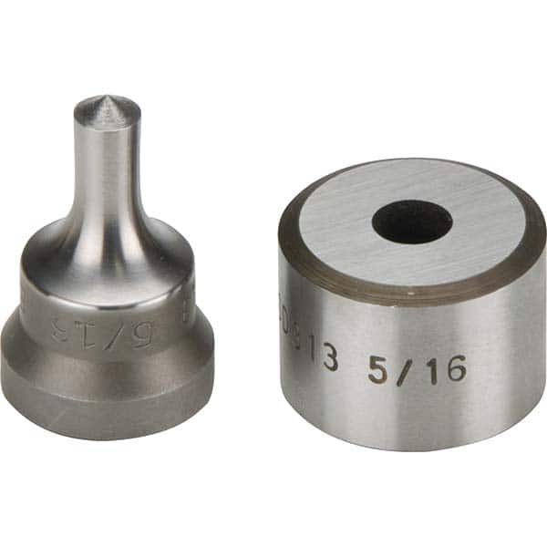 Enerpac - Hydraulic Punch Press Dies & Punches Type: Round Punch Diameter (mm): 7.90 - A1 Tooling