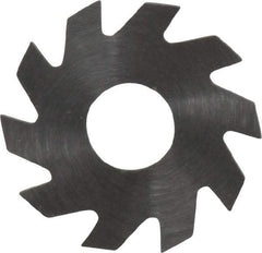 RobbJack - 3/4" Diam x 0.0312" Blade Thickness x 1/4" Arbor Hole Diam, 10 Tooth Slitting and Slotting Saw - Arbor Connection, Right Hand, Uncoated, Solid Carbide, Concave Ground - A1 Tooling